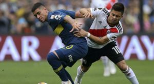 Boca Juniors y River Plate empataron en la primera final de la Copa Libertadores