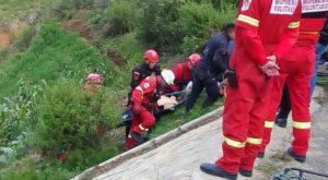 Amazonas: caída de bus a abismo deja al menos cinco muertos