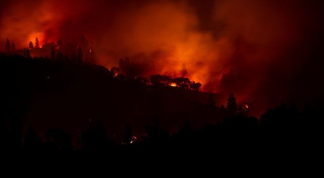 California: incendio forestal deja hasta el momento 31 muertos