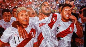 «36 años después»: El mural que rememora la clasificación al Mundial Rusia 2018