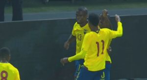 Enner Valencia marcó el segundo gol de Ecuador sobre Perú