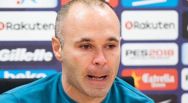 Andrés Iniesta revela públicamente terrible enfermedad (Video)