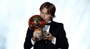 Luka Modric es nombrado ganador del Balón de Oro 2018