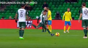 Christian Cueva anotó golazo de tiro libre para el Krasnodar de Rusia