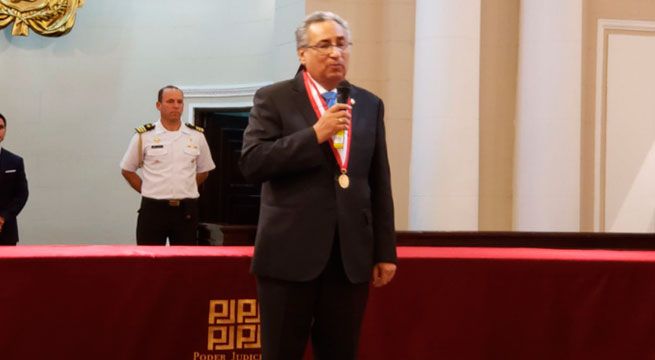 José Luis Lecaros es el nuevo presidente del Poder Judicial