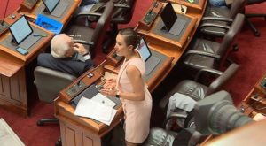 Congresista Noceda denunció acoso de congresista de Fuerza Popular durante debate de caso Mamani