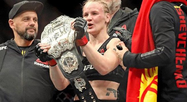 Valentina Shevchenko se coronó como la nueva campeona peso mosca de UFC