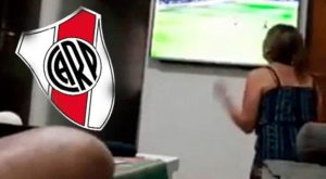 La desenfrenada celebración de una hincha de River Plate que dio la vuelta al mundo (Video)