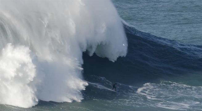 Surfista británico rompe el récord de la ola surfeada más grande