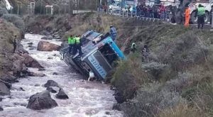 Carretera Central: diez personas mueren en accidente a la altura de Casapalca