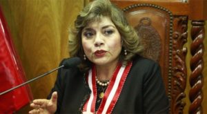 Fiscal Zoraida Ávalos se presenta hoy en la Comisión de Justicia del Congreso