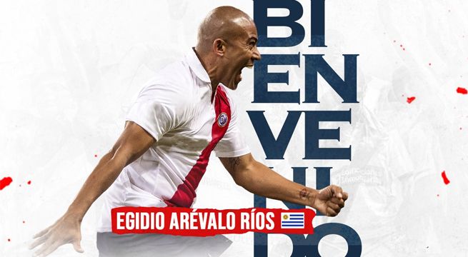 Deportivo Municipal anunció de manera oficial el fichaje de Egidio Arévalo Ríos