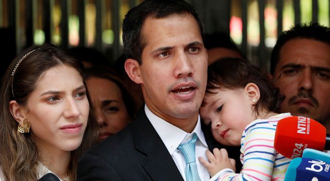 Líder opositor venezolano Guaidó dice que a Rusia y China le conviene un cambio de gobierno