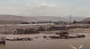 Chile: inundaciones en Arica dejan un hombre muerto