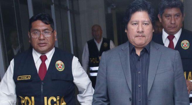 Poder Judicial rechazó prisión preventiva para Edwin Oviedo por Caso Cuellos Blancos