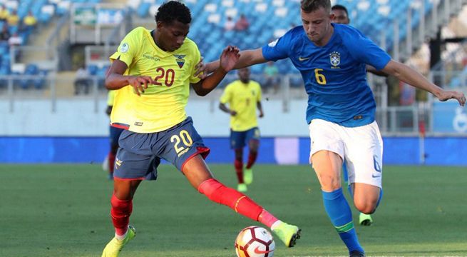 Sudamericano Sub 20: Ecuador iguala con Brasil que queda al borde de la eliminación (Video)