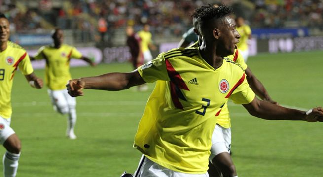 Sudamericano Sub 20: Colombia revive al vencer 2-0 a Venezuela que se complica (Video)