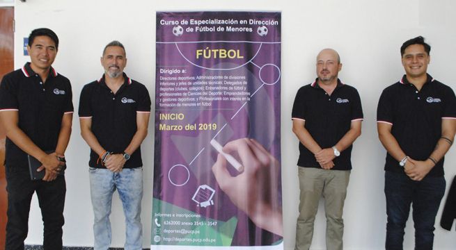 PUCP presentó primer Curso de Formación Deportiva de Menores