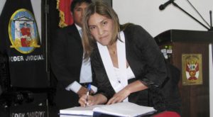 Jueza Elizabeth Arias anuncia su inhibición del caso de Keiko Fujimori