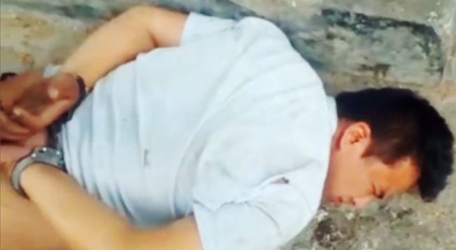 Ladrón de celular rompió en llanto tras ser capturado [VIDEO]