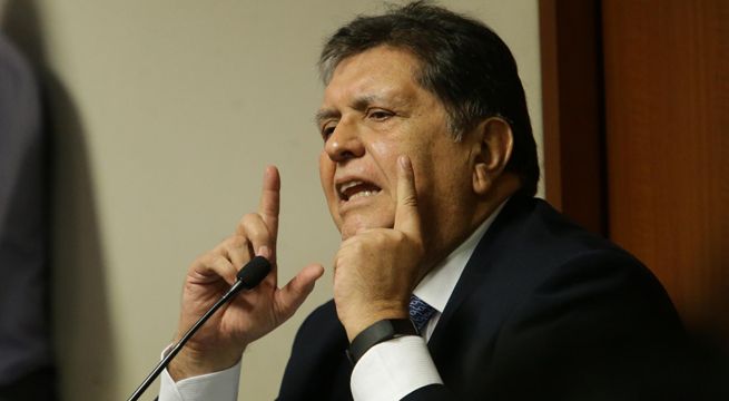 Alan García: «Conferencia que di no tiene vínculos con sobornos»