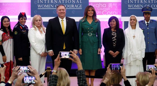 «Mujeres Valientes»: fiscal Flor de María Vega fue premiada por Melania Trump