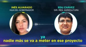 Huánuco: revelan grabación de hija de gobernador regional ordenando contratos