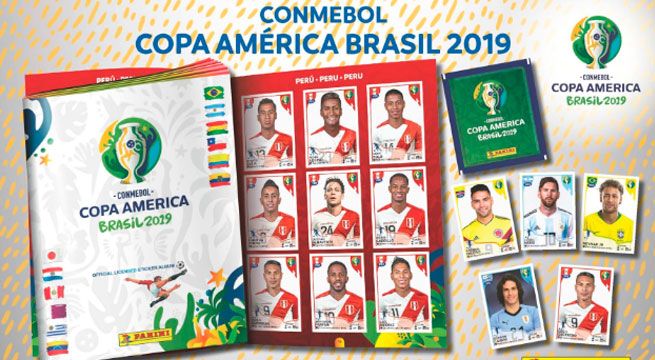 Estrellas peruanas estarán en el álbum de la Copa América Brasil 2019