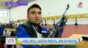 Jorge Arcela, nuestra principal arma en paratiro