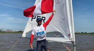 Velerista Stefano Peschiera gana medalla de oro en Juegos Suramericanos