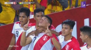 Sudamericano Sub 17: Celi pone el marcador 2-1 a favor de Perú sobre Bolivia