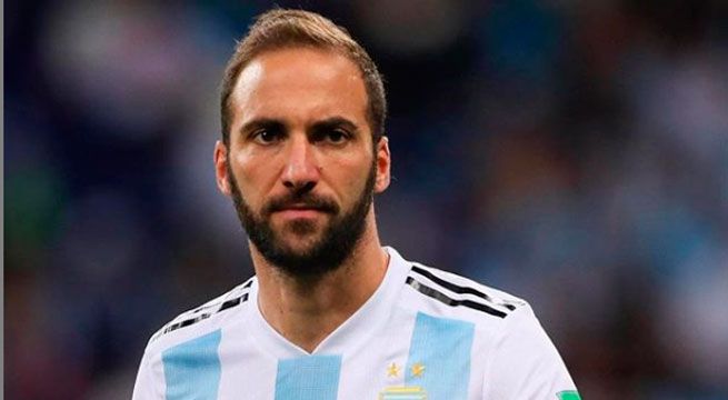 Gonzalo Higuaín anuncia que se retira de la selección argentina
