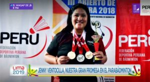 Conoce a Jenny Ventocilla, nuestra gran promesa del parabadminton