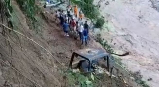 Chanchamayo: cuatro personas murieron tras desborde del río Perené