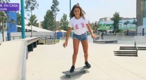 Lima 2019: Francesca Zignago entrenó junto a la selección de skateboarding
