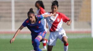 Selección femenina de Perú perdió 0-4 con Colombia 