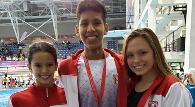 Perú obtiene primera medalla de oro en Campeonato Sudamericano de Natación