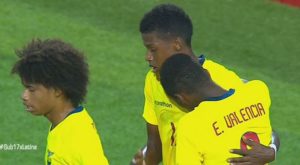 Ecuador juega mejor y ya gana 1-0 a Perú por el Sudamericano Sub 17 [Video]