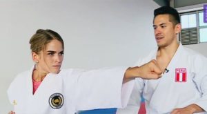 Lima 2019: Michela Elías tuvo una clase magistral de karate [Video]