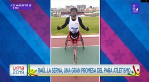 Raúl La Serna, una gran promesa del paratletismo