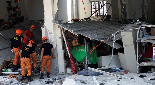 Filipinas busca supervivientes tras un terremoto que dejó 16 muertos