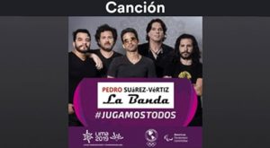 Canción oficial de Lima 2019 «Jugamos todos» ya está disponible en Spotify