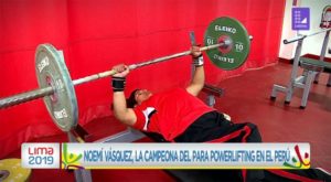 Noemí Vásquez, la campeona del para-powerlifting en el Perú