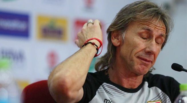 ¿Ricardo Gareca dejaría la Selección Peruana luego de disputar la Copa América?
