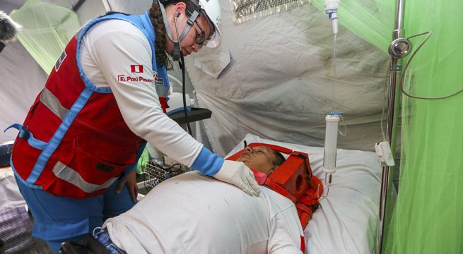 Ministerio de Salud alista hospitales de campaña para enfrentar temporada de lluvias