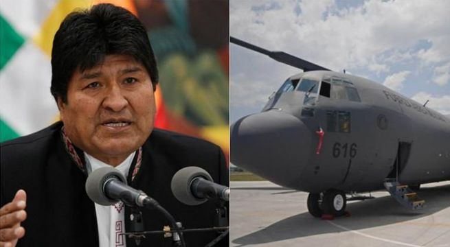 Perú permite paso por el Jorge Chávez de avión que lleva a Evo Morales a México
