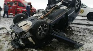 Así quedó el auto de Juan Pablo Vergara tras su accidente en Juliaca [VIDEO]