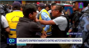 Los Olivos invadida por más de 5mil mototaxista informales
