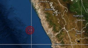 Sismo de 5.4 se reportó en Huarmey y fue sentido en Lima