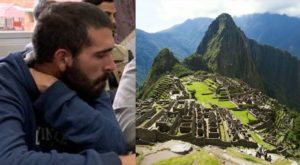 Dictan prisión suspendida a extranjero que dañó Machu Picchu